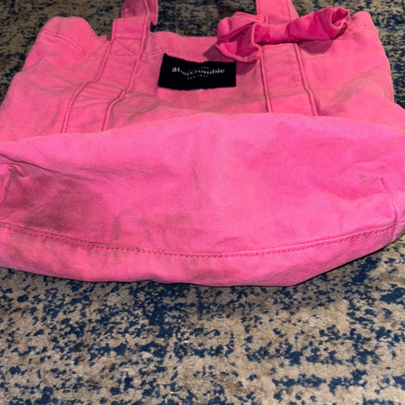 Abercrombie & Fitch Bright Pink Tote - Picture 4 of 5